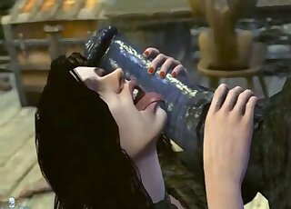 Yennefer from the Witcher is prepared to fuck even the monsters