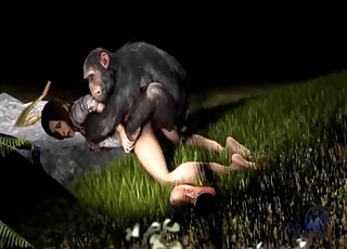 Compilation of the hottest 3D zoophilic sex with dogs and thots